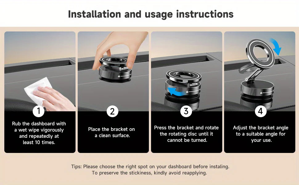 Magnetic Phone Holder (MagGrip 360)